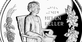 The Helen Keller Alabama quarter