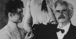 Helen meets Mark Twain