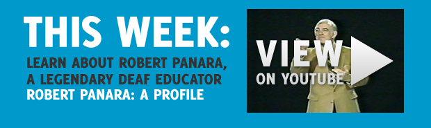 Watch Robert Panara, A Profile on YouTube