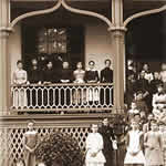 Archival photo of the American School for the Deaf
