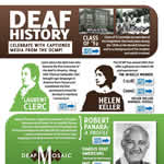 deaf history flyer