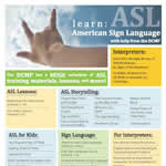 D C M P American Sign Language Flyer