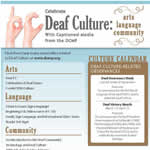 D C M P Deaf Culture Flyer