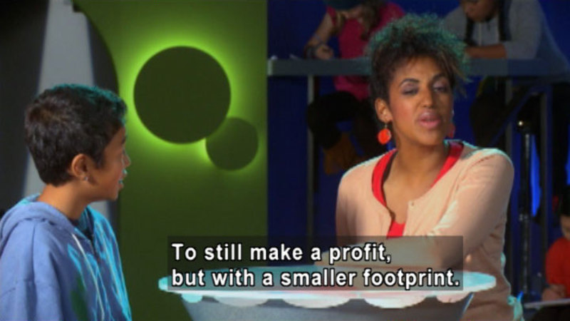Image from Biz Kid$:  Businesses Going Green