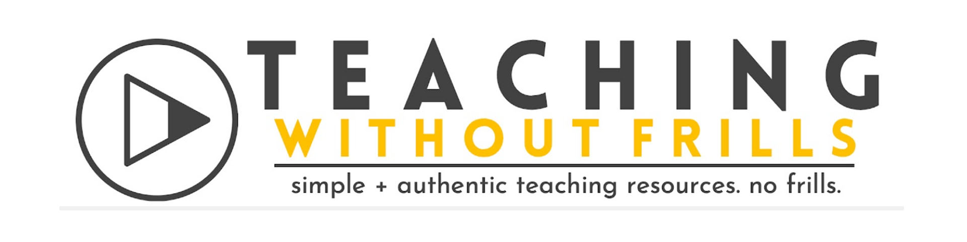 Teaching Without Frills